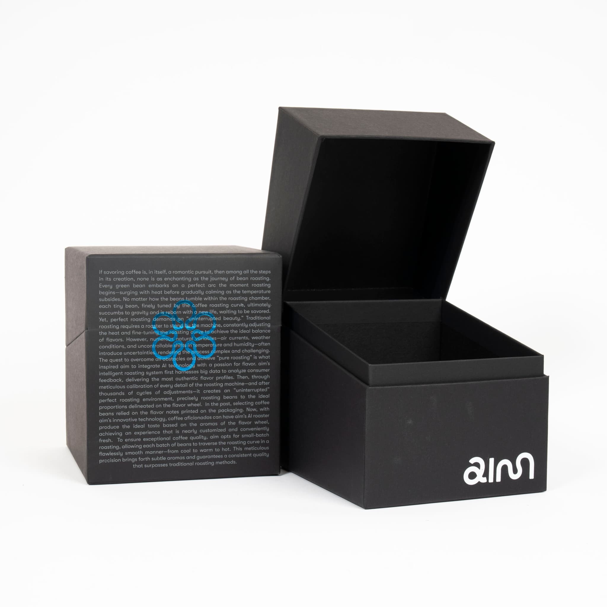 Elegant Black Gift Box with Lid